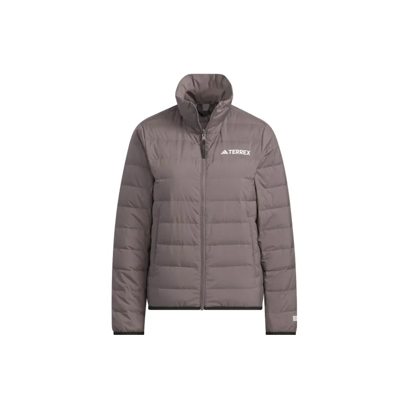 Adidas Water-Resistant Windproof And Rainproof Windbreaker Jacket Women's Pink-1