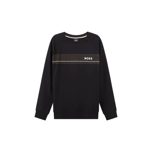 HUGO BOSS Sweatshirts Men Black