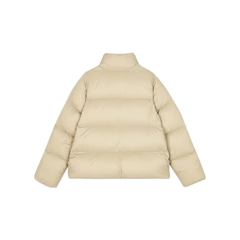 Skechers Down Jacket Women's Beige Brown-1