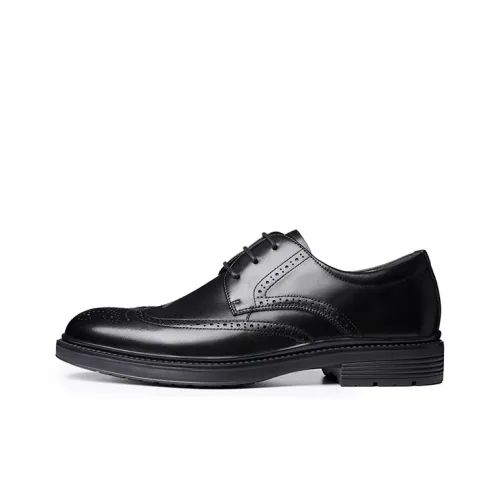 LAORENTOU Dress Shoes Men Low-Top