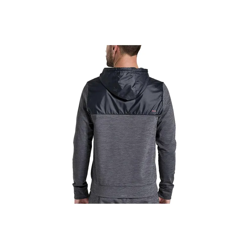 Saucony Solstice Zip Hoody Sweatshirts Men Gray-1