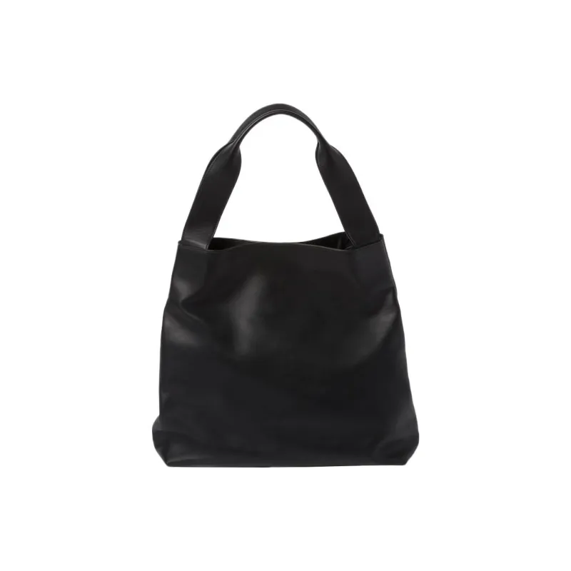MIU MIU Leather Tote Bag, Shopping Bag, Hobo Bag, Shoulder Bag, Handbag Women's Black-2