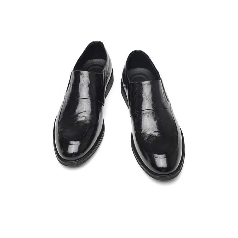 LUOGOKS Dress Shoes Men's Black-3