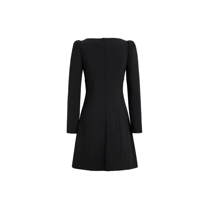 AUI Long Sleeved Dresses Women's Black-1