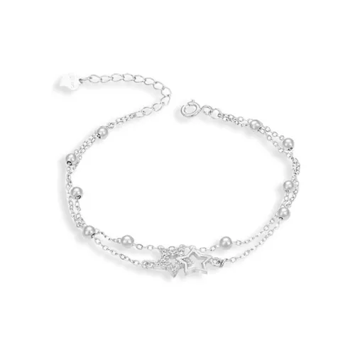 Asia Star S925 Silver Bracelets Women's