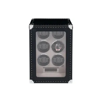 RAPPORT Six Watch Slot Watch Winder Black Unisex