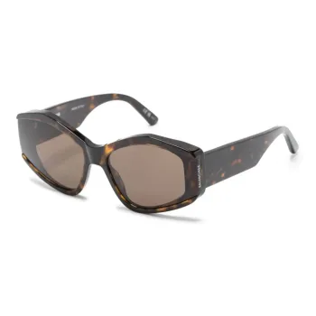 Balenciaga Logo print Cat Eye frame Sunglasses