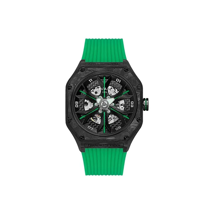 NIVADA Supercar Automatic Mechanical Movement Unisex Watch Black Dial N936201225621-0