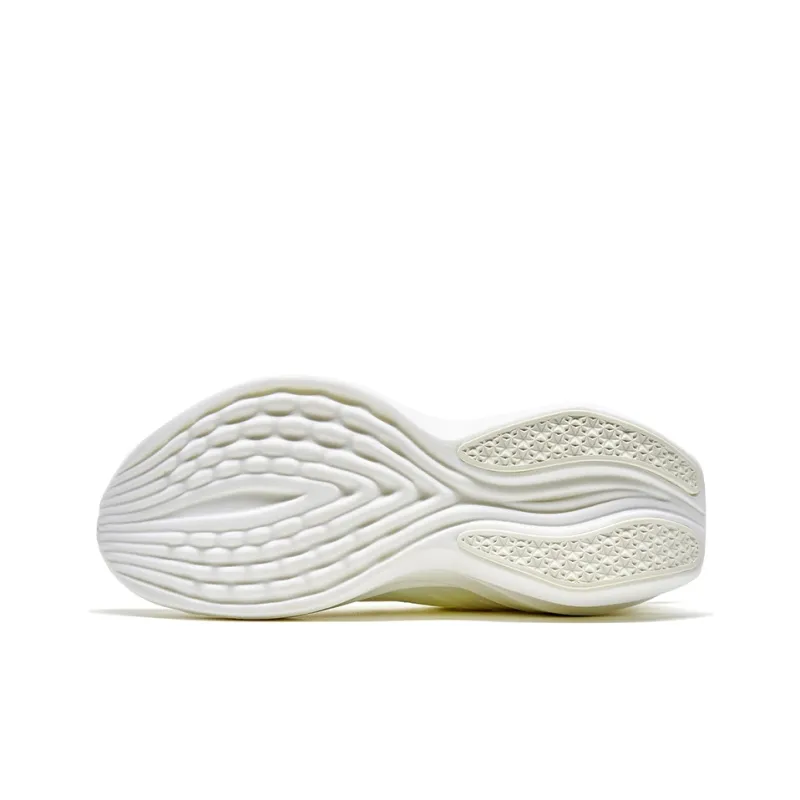 XTEP Lingbi Anti Slip And Wear Resistant Breathable Low Top Casual Running Shoes Women's Pearl White-2