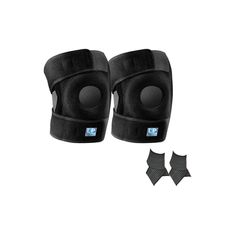 LP SUPPORT Running Badminton Table Tennis Bicycle Fitness Golf Unisex Knee Pads-7