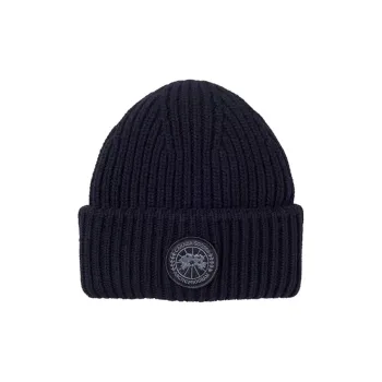 Canada Goose Beanies Women's Dark Blue