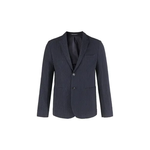 EMPORIO ARMANI Business Suits Men Navy