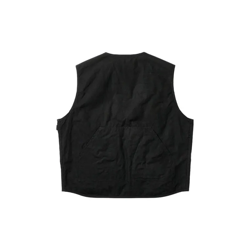 Barbour X PALACE X BARBOUR FW23 Co-brand Vests Unisex Black-1
