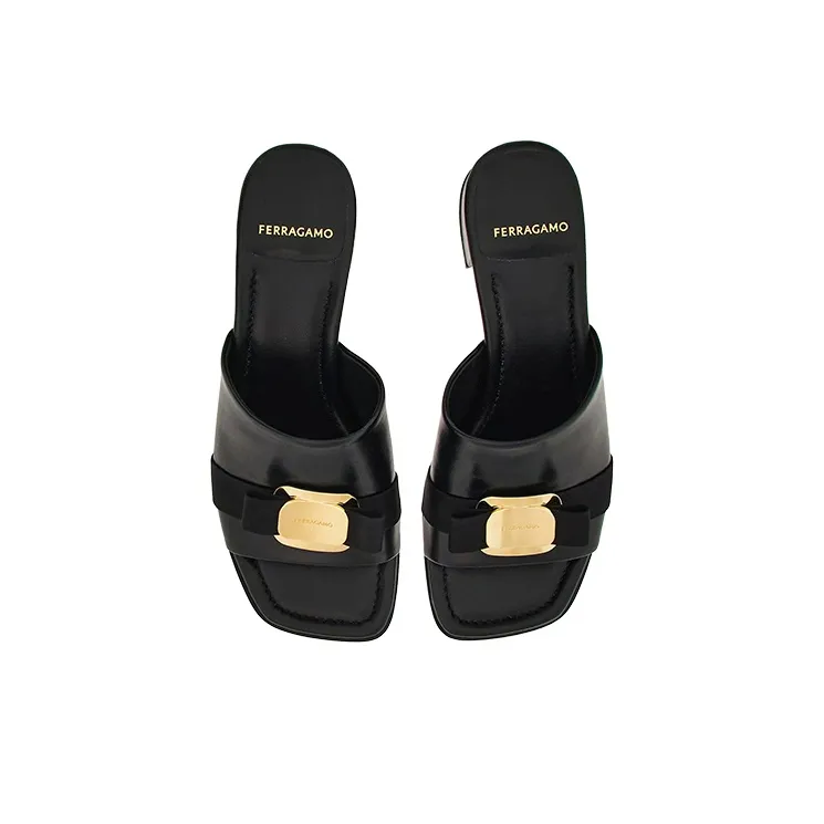 FERRAGAMO New Vara 40mm Mules-2