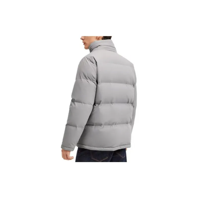 Skechers Skechers Diamond Series Down Jacket Men's Alloy Gold-1