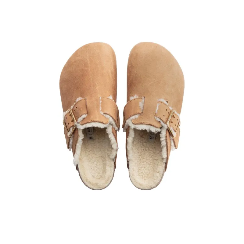 Birkenstock Closed Toe Slippers Men's Brown Regular-4