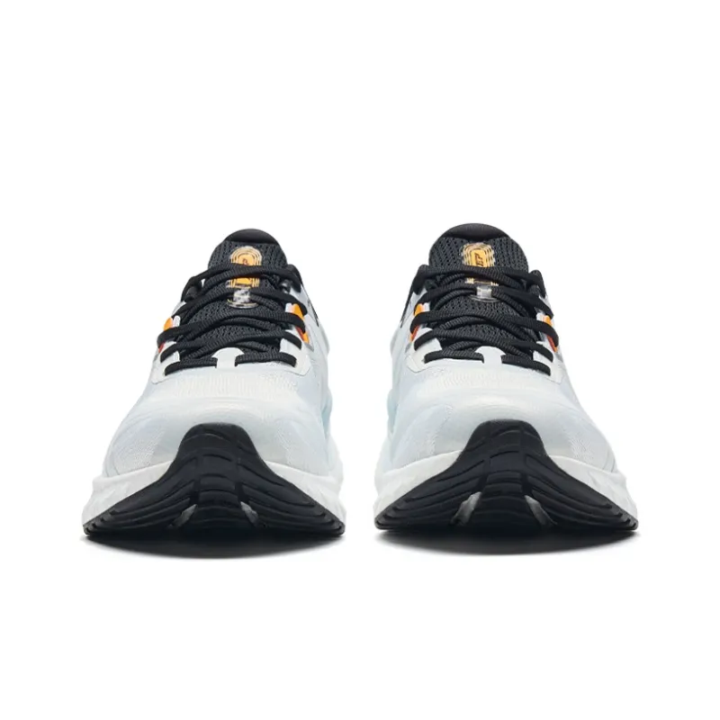 XTEP Anti Slip And Wear Resistant Breathable Low Top Running Shoes Men's White Blue-5