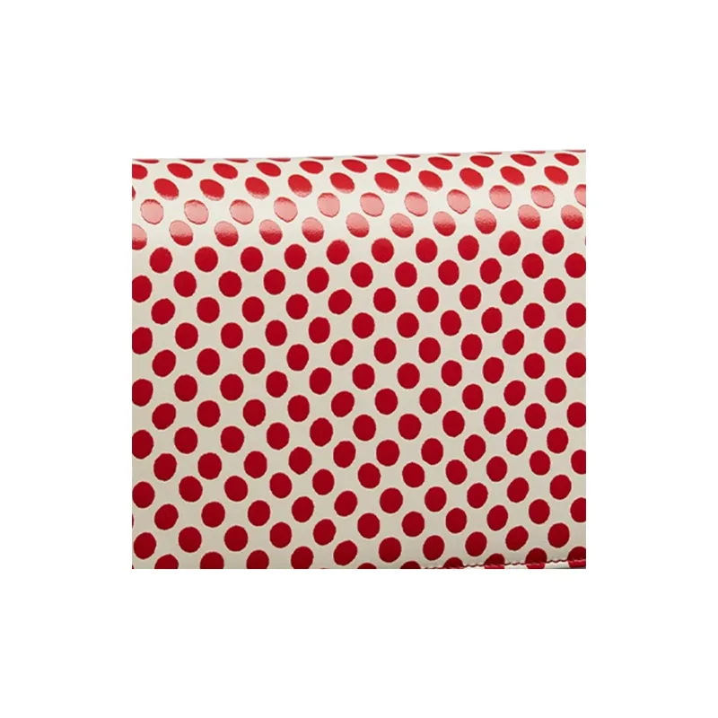 DIOR Cow Leather Clutches Crossbody Bags Women's Red White-1