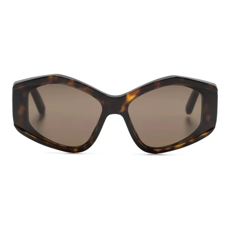 Balenciaga Eyewear Logo print Cat Eye frame Sunglasses-1