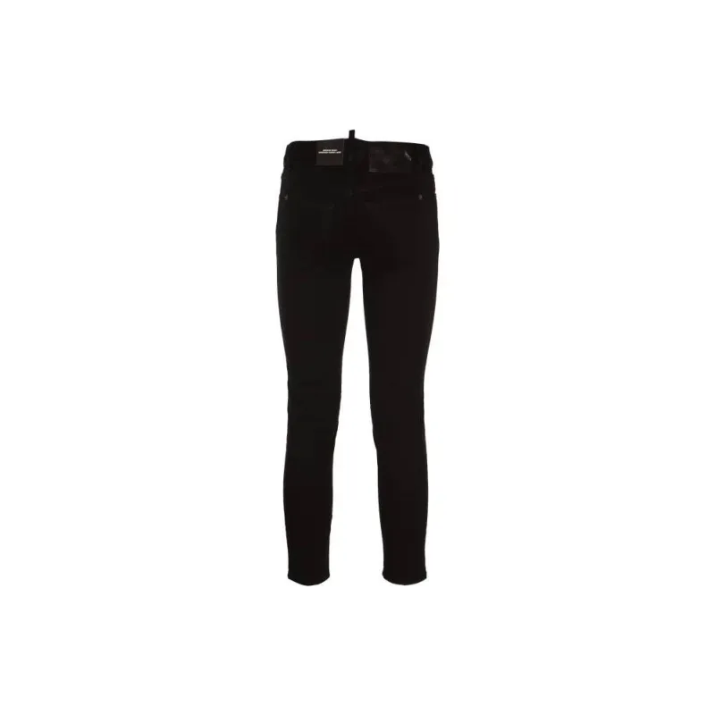 DSQUARED 2 Cropped Twiggy Jeans-1