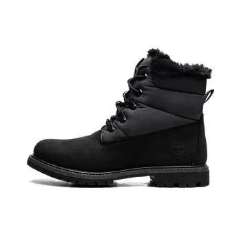 Timberland Women's 6-Inch Puffer Boot 'Black Grey'