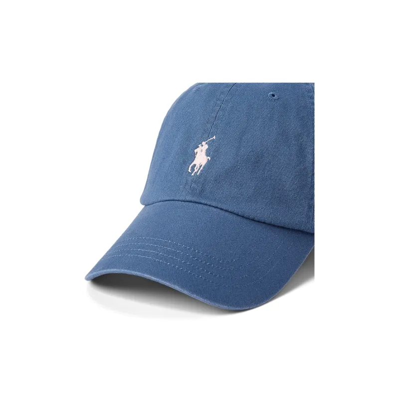 Polo Ralph Lauren Cotton Baseball Caps Unisex Navy Blue Blue-6