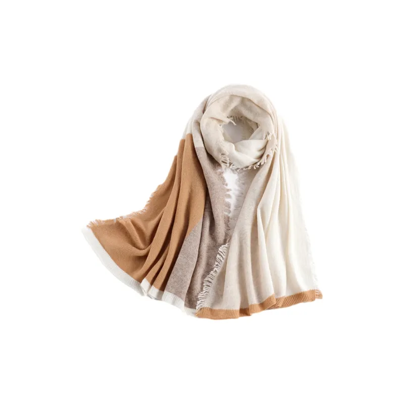 ACUC Pure Wool Knit Scarves Women's-1