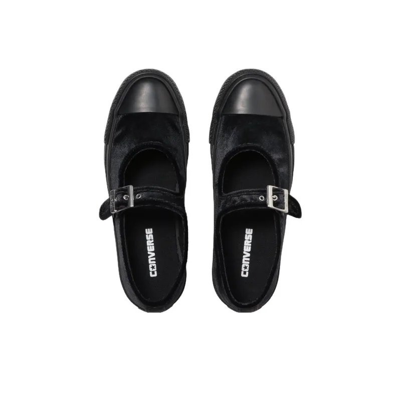 Converse All Star Mj Velvet Ox 'Black' Women's-3