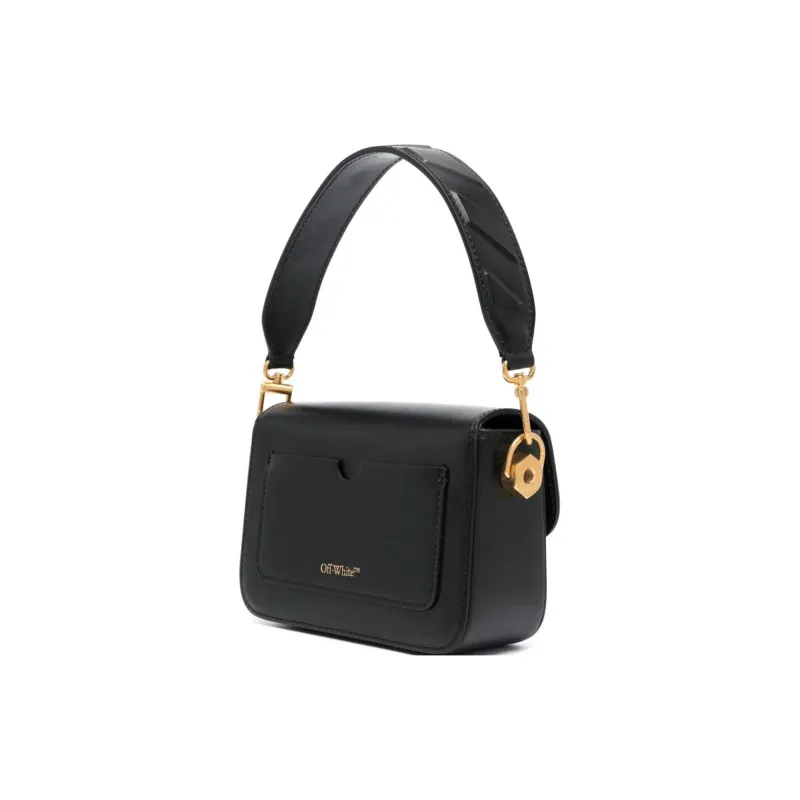 OFF WHITE Binder Leather Shoulder Bag-1