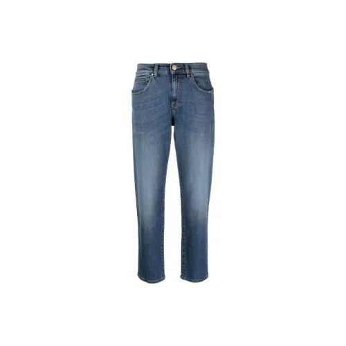 LORENA ANTONIAZZI Mid-rise Cropped Jeans