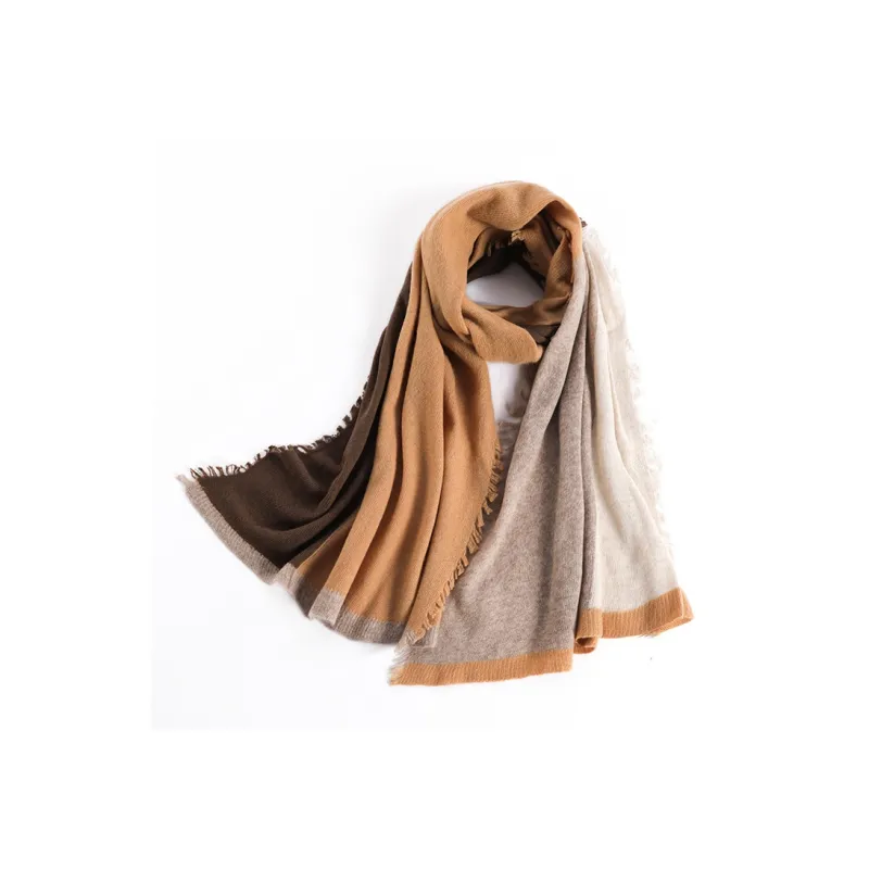 ACUC Pure Wool Knit Scarves Women's-0