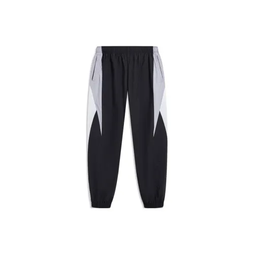 LINING Sports Life Collection Knitted Sweatpants Men Black