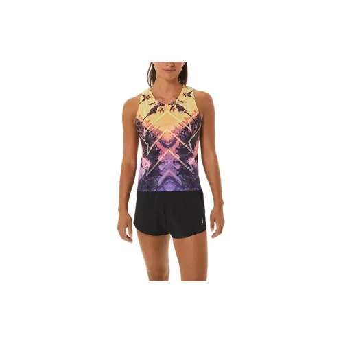 Asics MARATHON TANK T-Shirts Women's Multicolor