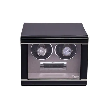 RAPPORT Double Watch Slot Watch Winder Black Unisex