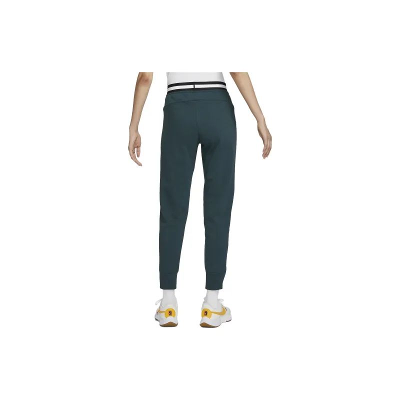 Nike Knitted Sports Pants Women's Dark Green-1