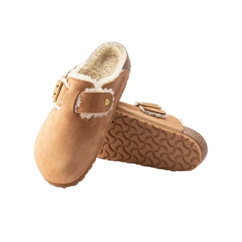 Birkenstock Closed Toe Slippers Men's Brown Regular-5