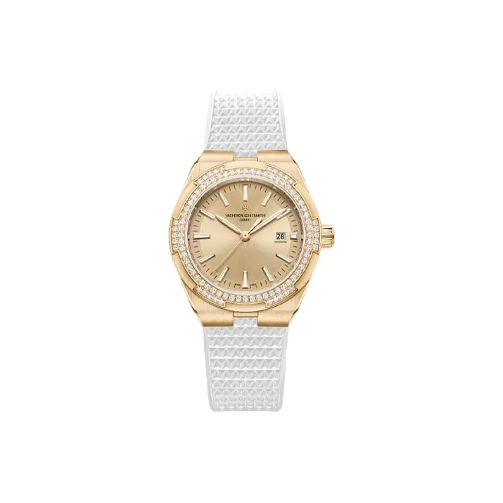 VACHERON CONSTANTIN Overseas Collection Automatic Mechanical Movement Women's Watch Watch 35mm Gold Dial-1