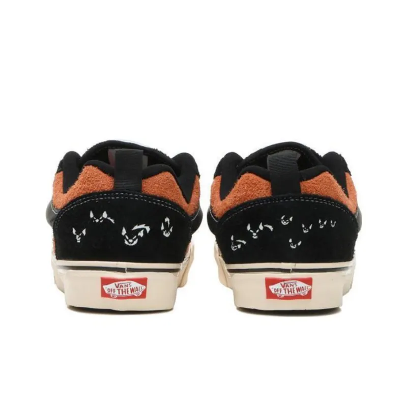 Disney X Vans Knu Skool Scar Black Brown-4