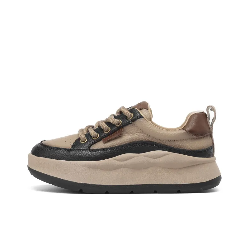 OCCAMAN Low-Top Skateboard Shoes 4.5cm Women's-0