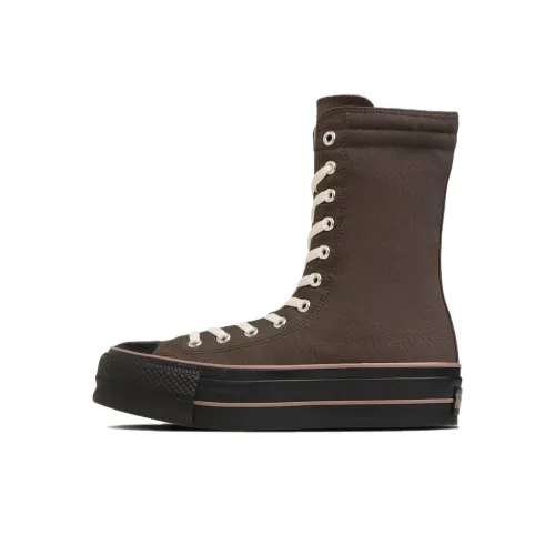 Converse All Star Canvas Shoes Unisex High-Top Brown