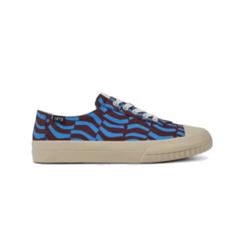 CAMPER Camaleon Low Top Canvas Shoes Women's Blue-1