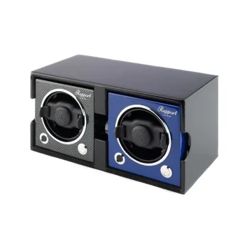 RAPPORT Double Watch Slot Watch Winder Black Unisex