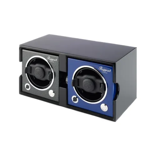 RAPPORT Double Watch Slot Watch Winder Black Unisex