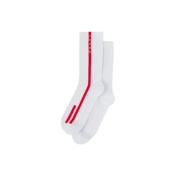 PRADA Mid-Calf Socks Men's White