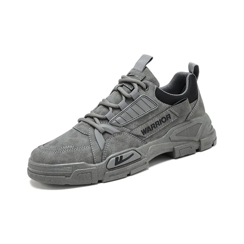 Warrior Low Top Casual Shoes Men's Gray-1