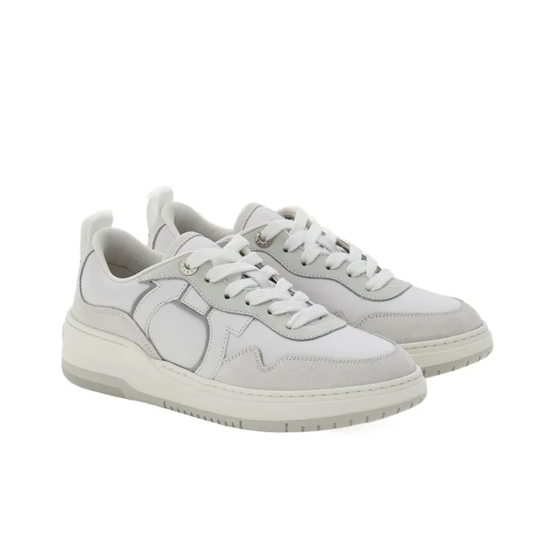 FERRAGAMO Gancini Lace-up Sneakers-2