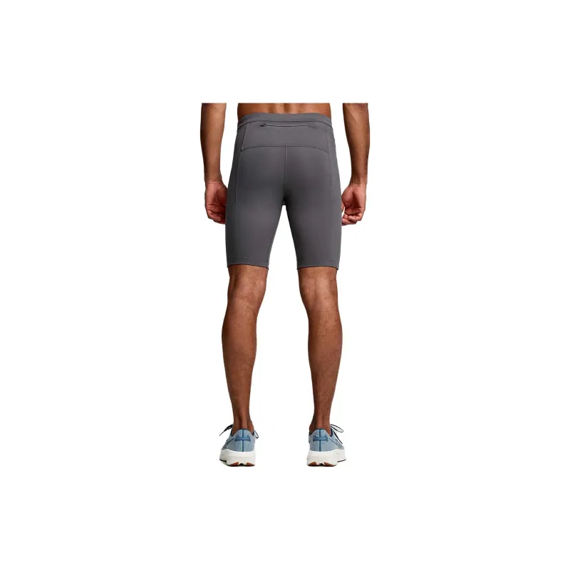 Saucony Fortify Lined Casual Shorts Men Gray-1