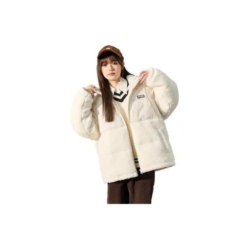 Tonlion Puffer Jackets Women's Off White