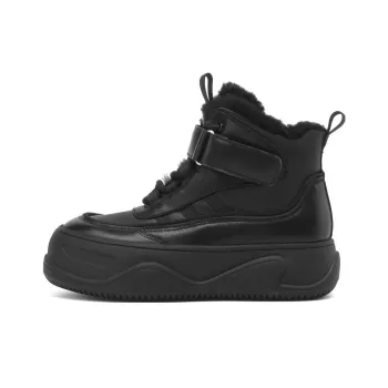 Rosa Bianca Warm Wear Resistant Lightweight Breathable Height Increasing High Top Skateboard Shoes Women's