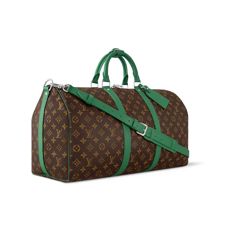 LOUIS VUITTON Keepall Bandouliere 50 Colormania Green-1